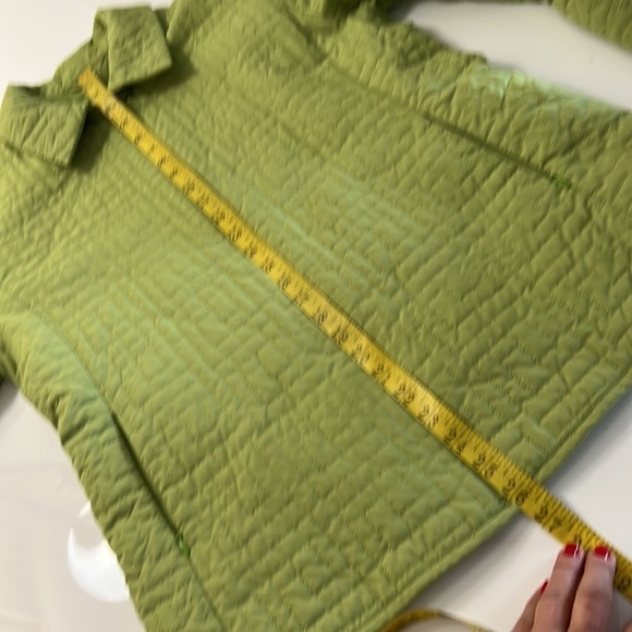 NUAGE lime green lightweight coat - Picture 5 of 10